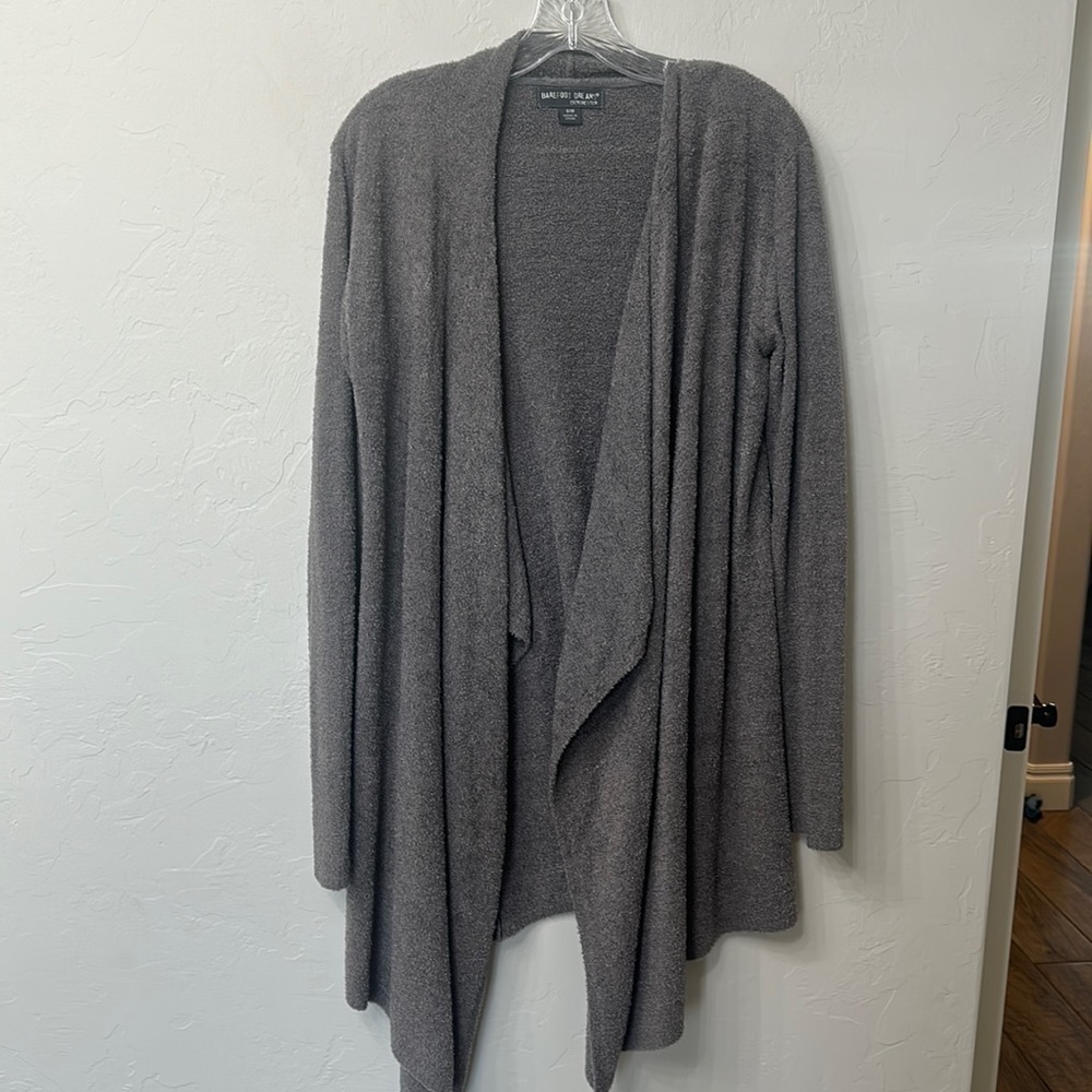 Barefoot Dreams cozychic light Island wrap, size S/M.Gray.
